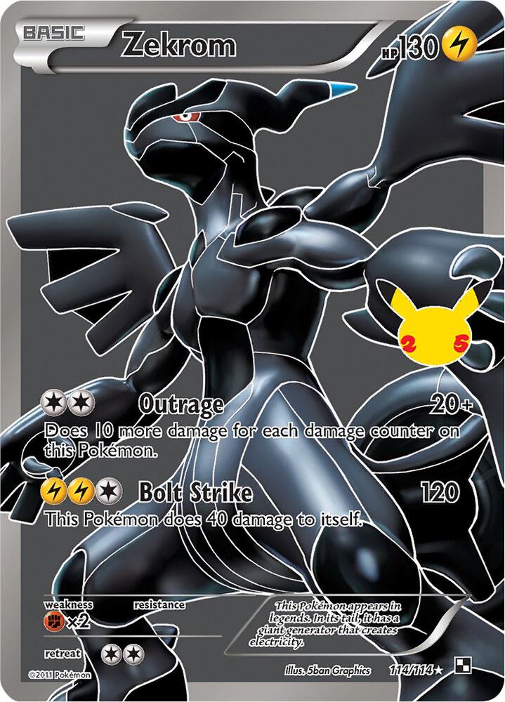 Zekrom (114/114) [Celebrations: Classic Collection]