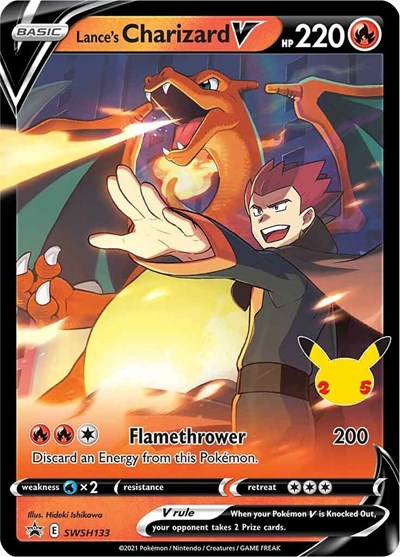 Lance's Charizard V - SWSH133 (SWSH133) [SWSH: Sword & Shield Promo Cards]