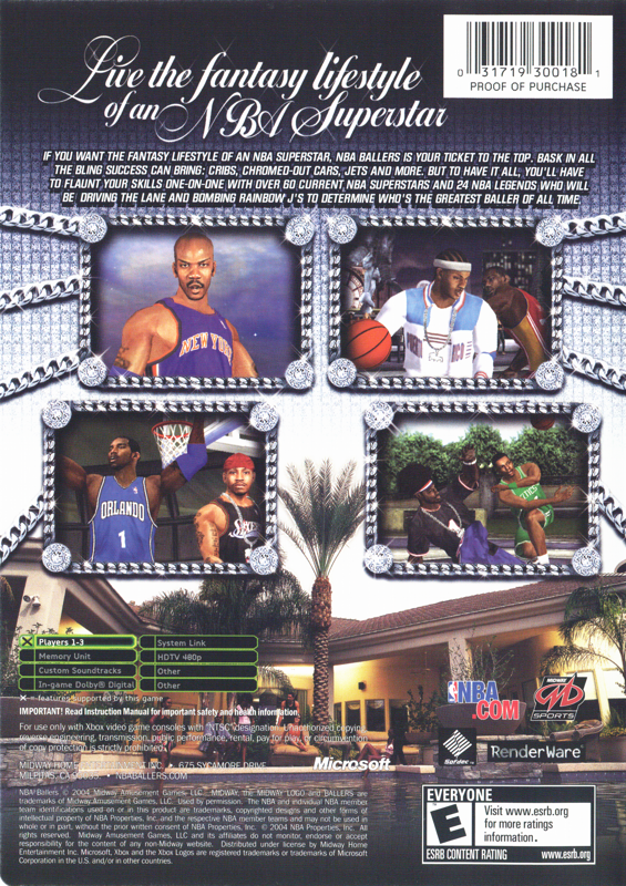 NBA Ballers - Xbox