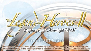 Legend of Heroes II Prophecy of the Moonlight Witch - PSP