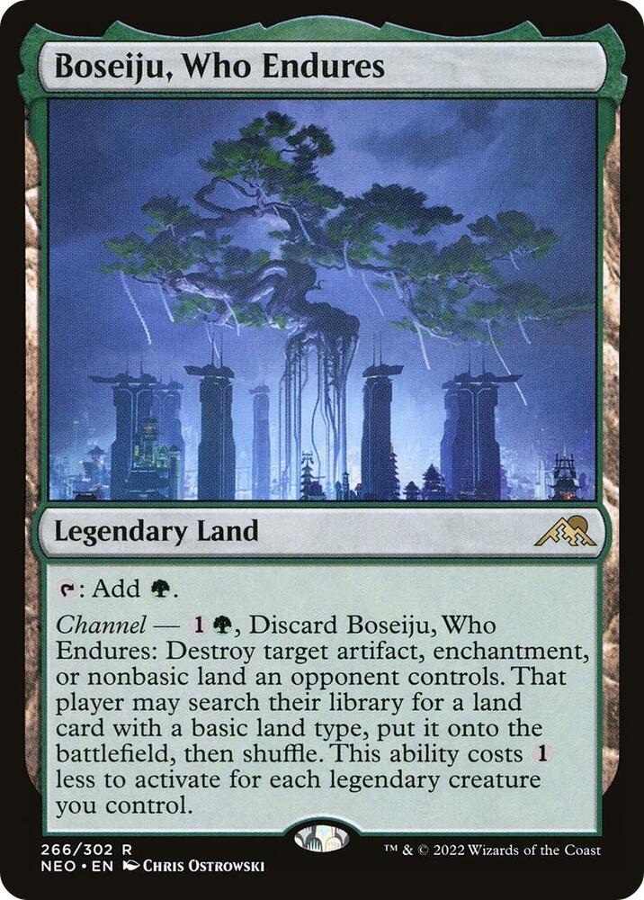Boseiju, Who Endures (266) [Kamigawa: Neon Dynasty]