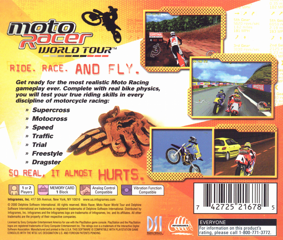 Moto Racer World Tour - PlayStation