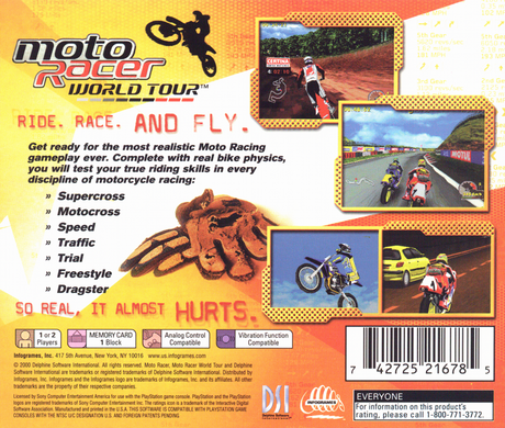 Moto Racer World Tour - PlayStation
