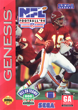 NFL Football '94 starring Joe Montana - SEGA Genesis