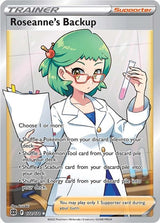 Roseanne's Backup (Full Art) (172/172) [SWSH09: Brilliant Stars]