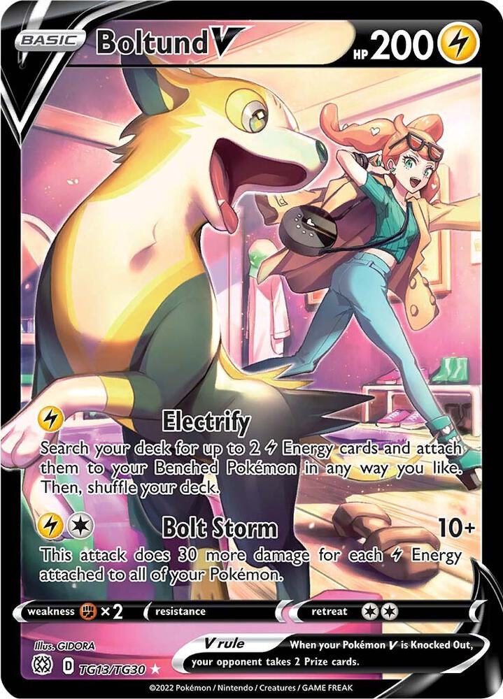 Boltund V (TG13/TG30) [SWSH09: Brilliant Stars Trainer Gallery]