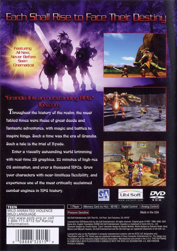 Grandia II - PlayStation 2