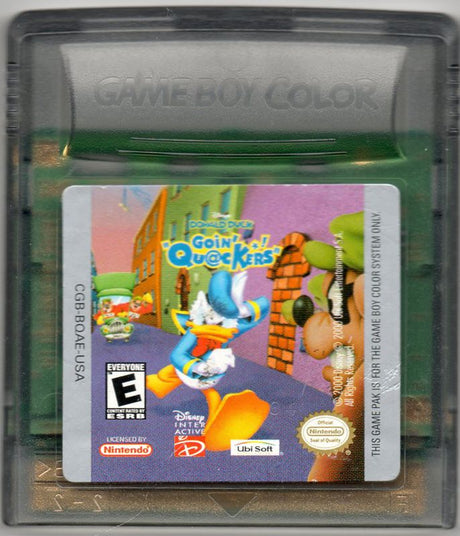 Disney's Donald Duck: Goin' Quackers - Game Boy Color