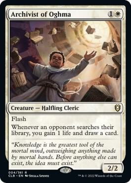 Archivist of Oghma (4) [Commander Legends: Battle for Baldur's Gate]