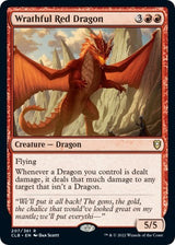 Wrathful Red Dragon (207) [Commander Legends: Battle for Baldur's Gate]