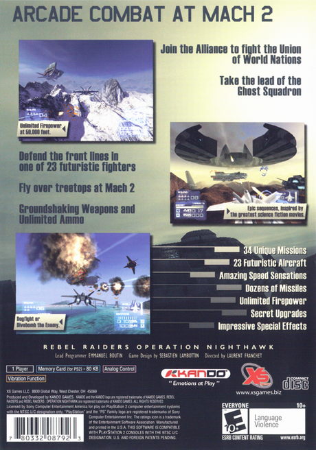 Rebel Raiders: Operation Nighthawk - PlayStation 2