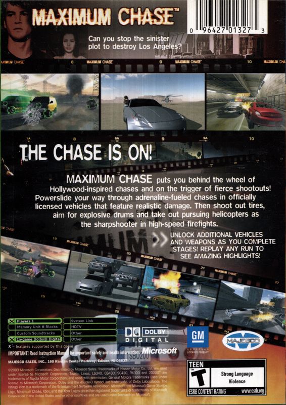 Maximum Chase - Xbox