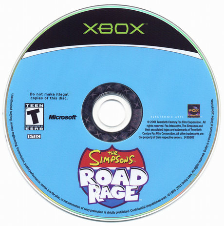 The Simpsons: Road Rage - Xbox