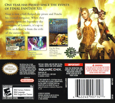 Final Fantasy XII: Revenant Wings - Nintendo DS