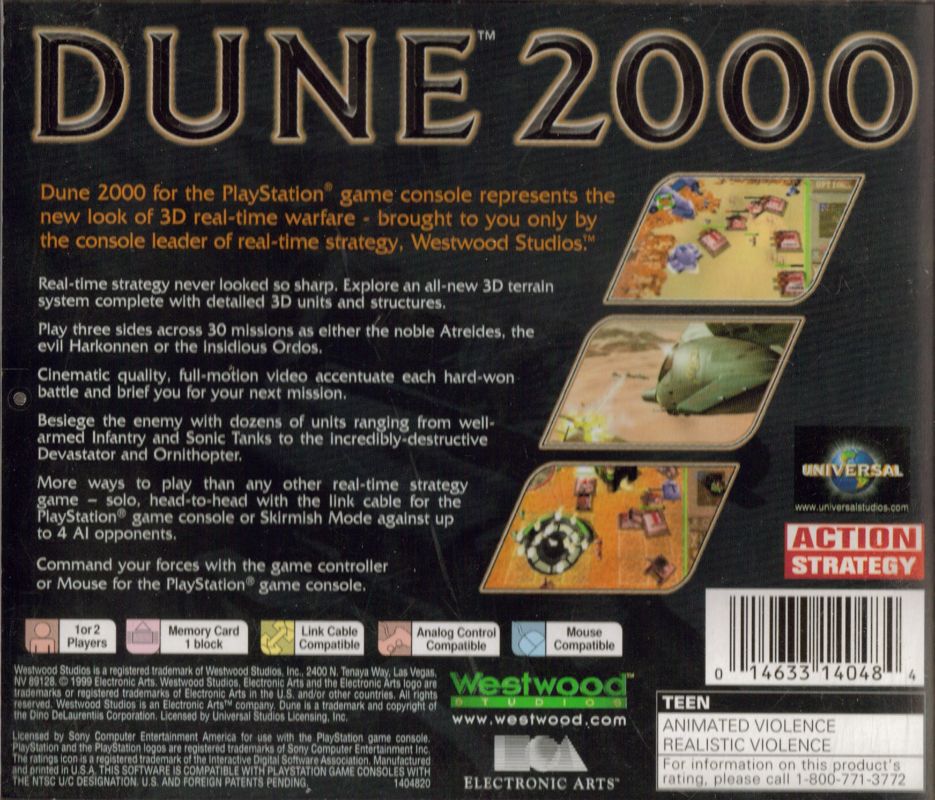 Dune 2000 - PlayStation
