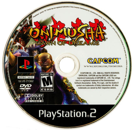 Onimusha: Dawn of Dreams - PlayStation 2