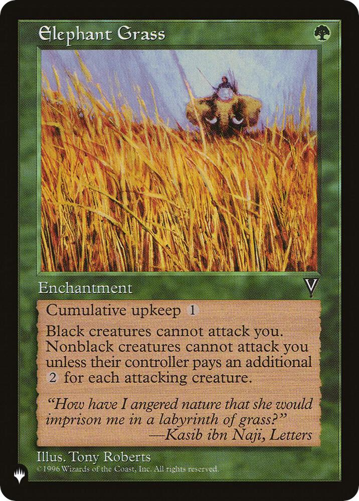 Elephant Grass () [The List Reprints]