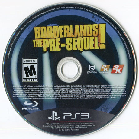 Borderlands: The Pre-Sequel! - PlayStation 3