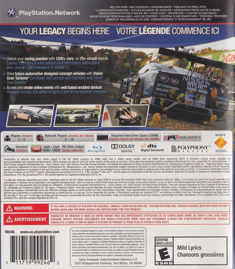 Gran Turismo 6 - PlayStation 3