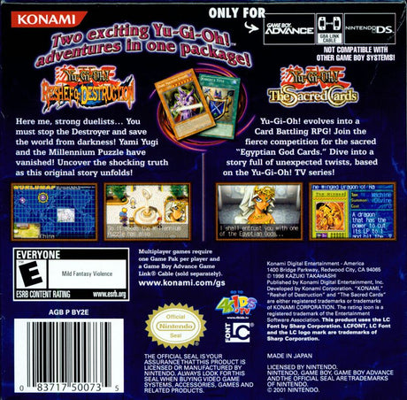 Yu-Gi-Oh!: Double Pack - Game Boy Advance