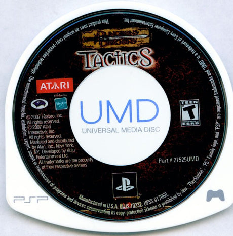Dungeons & Dragons Tactics - PSP
