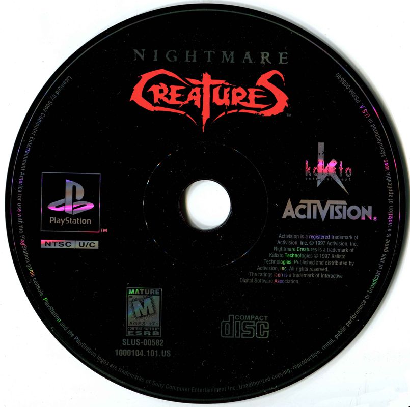 Nightmare Creatures - PlayStation