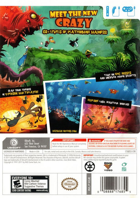 Rayman Origins - Wii