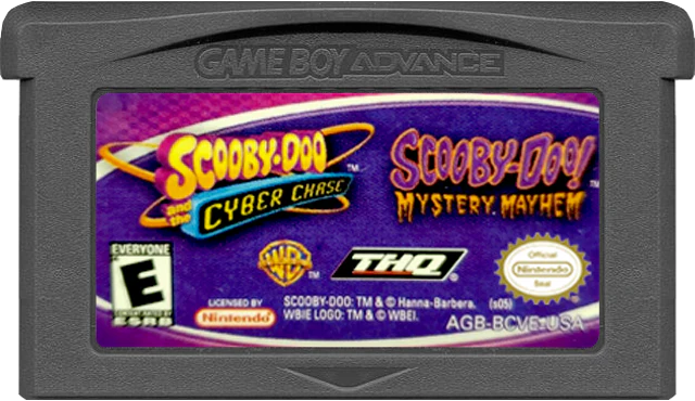 Scooby-Doo and the Cyber Chase / Scooby Doo! Mystery Mayhem - Double Pack - Game Boy Advance