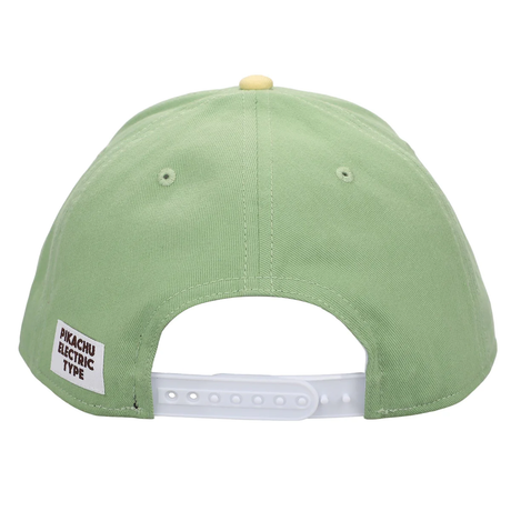 Pokemon Chibi Pikachu Green Snapback Hat