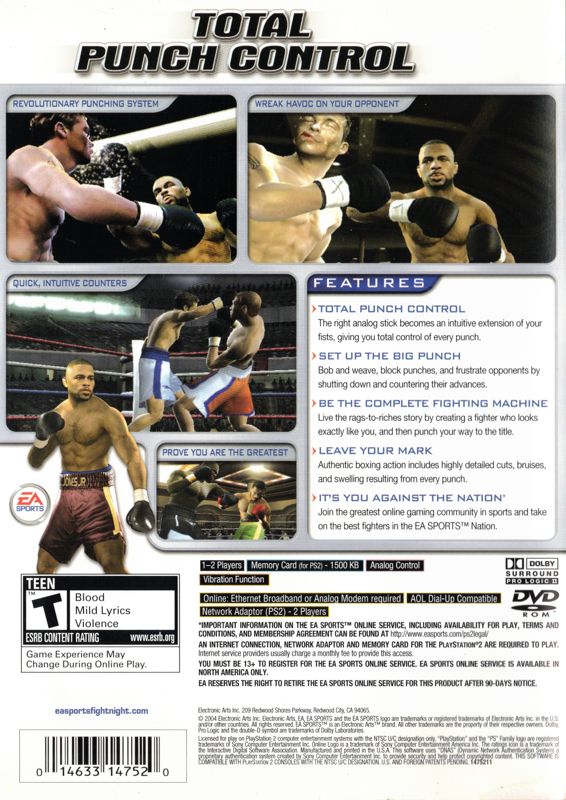 Fight Night 2004 - PlayStation 2