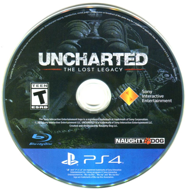 Uncharted: The Lost Legacy - PlayStation 4