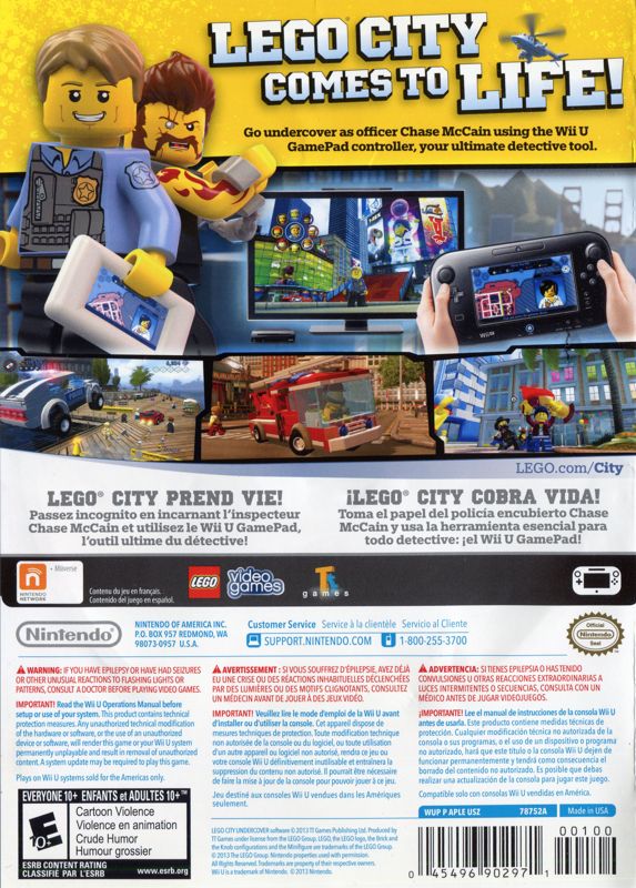 LEGO City: Undercover - Wii U