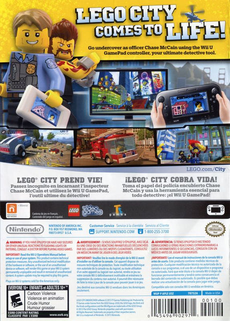 LEGO City: Undercover - Wii U