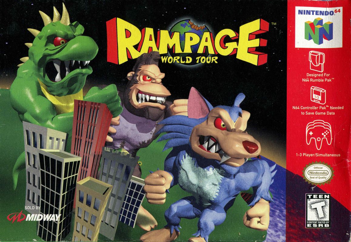 Rampage World Tour - Nintendo 64