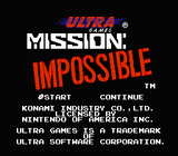 Mission Impossible - NES
