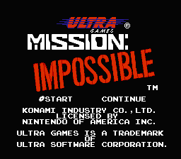 Mission Impossible - NES