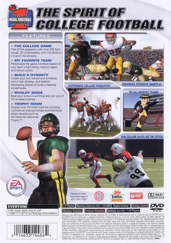 NCAA Football 2003 - PlayStation 2