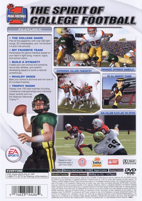 NCAA Football 2003 - PlayStation 2