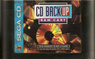 CD Backup RAM Cart - SEGA CD