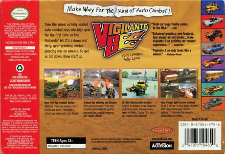 Vigilante 8 - Nintendo 64
