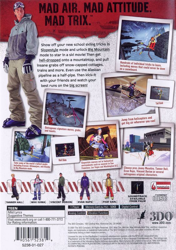Jonny Moseley: Mad Trix - PlayStation 2