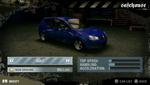 Need for Speed: Most Wanted 5-1-0 - PSP