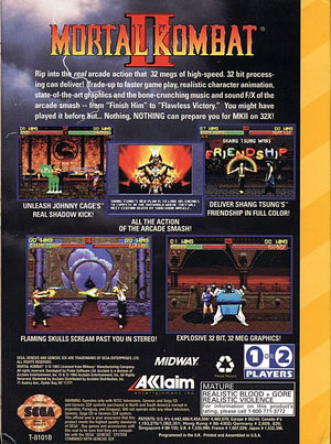 Mortal Kombat II - SEGA 32X