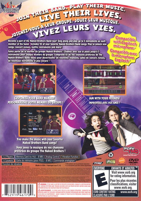 The Naked Brothers Band: The Video Game - PlayStation 2