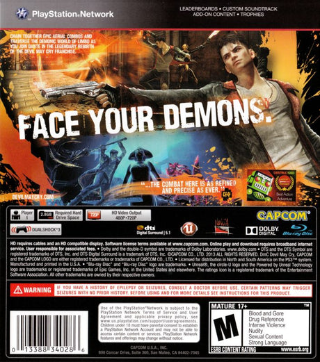 DmC: Devil May Cry - PlayStation 3