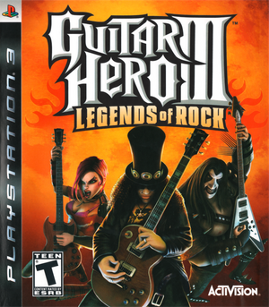 Guitar Hero III: Legends of Rock - PlayStation 3