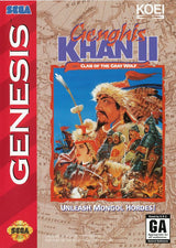 Genghis Khan II: Clan of the Gray Wolf - SEGA Genesis