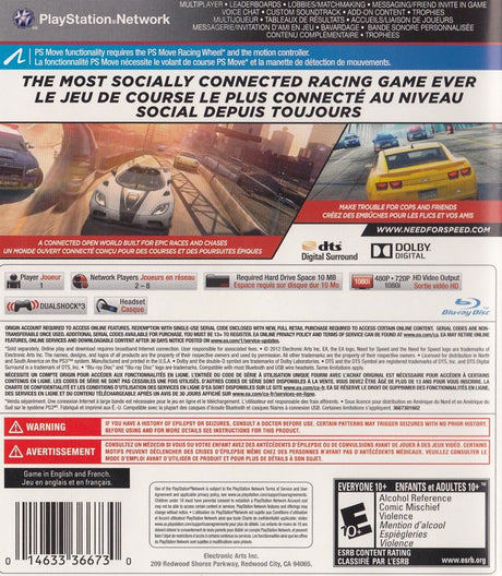 Need for Speed: Most Wanted - PlayStation 3