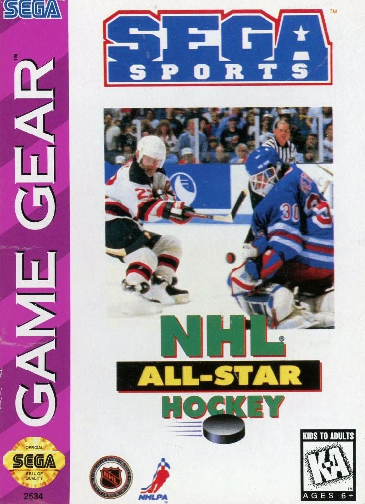 NHL All-Star Hockey - SEGA Game Gear