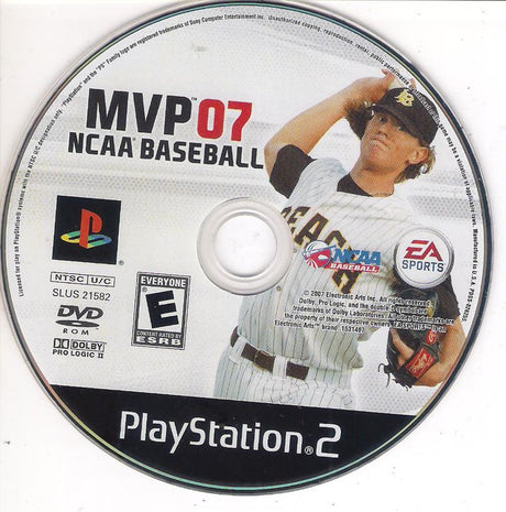 MVP 07: NCAA Baseball - PlayStation 2